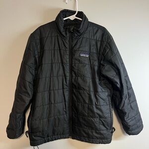 Patagonia Kids Black Puffer Jacket S 7-8